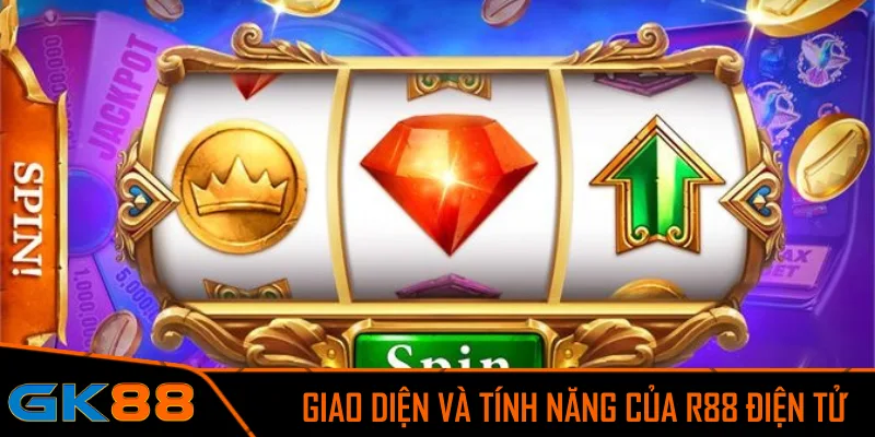 Giao diện và tính năng của R88 điện tử như thế nào?