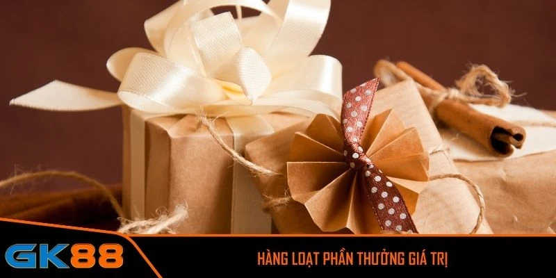 Hàng loạt phần thưởng giá trị dành cho hội viên GK88