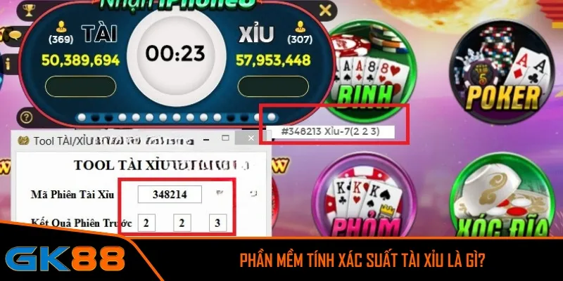 Phần mềm tính xác suất Tài Xỉu là gì